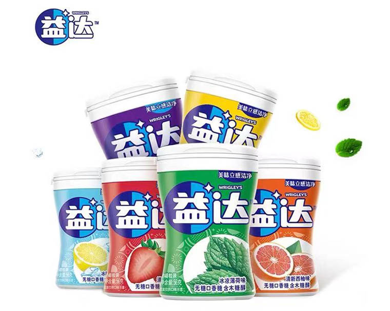 益達木糖醇口香糖56克（約40粒）